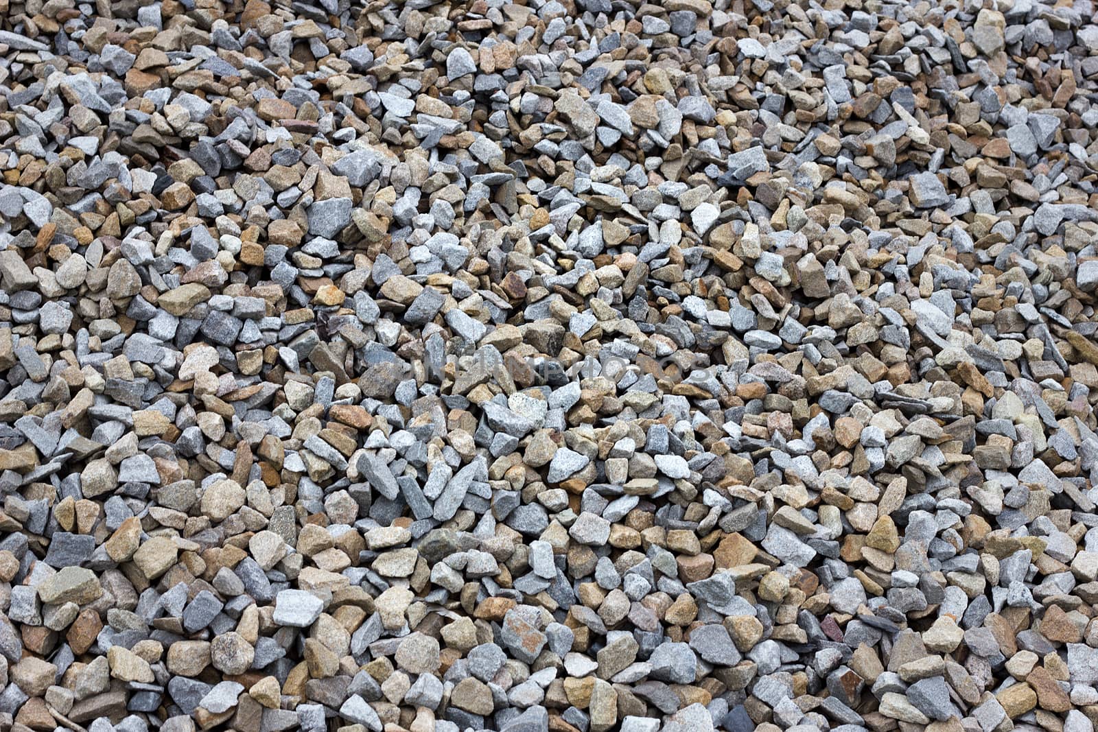 texture of colored crushed stone. Large crushed stone.