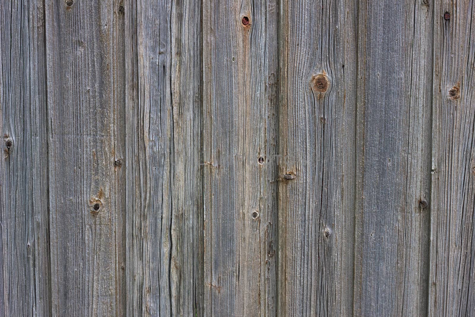 Background of old boards. Wooden old fence close-up. Wood texture