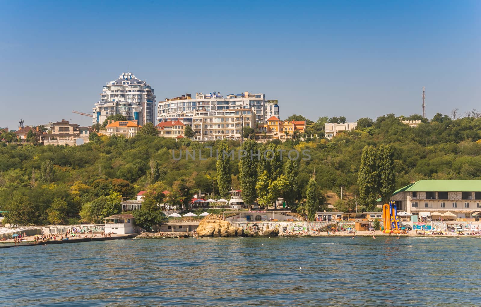 Langeron beach in Odessa, Ukraine by Multipedia