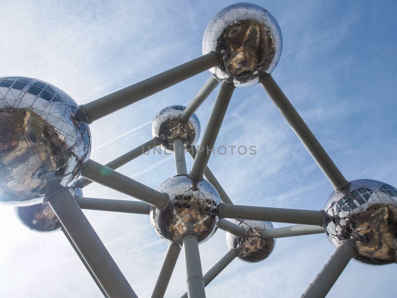 the Atomium in Brussels by simpleBE