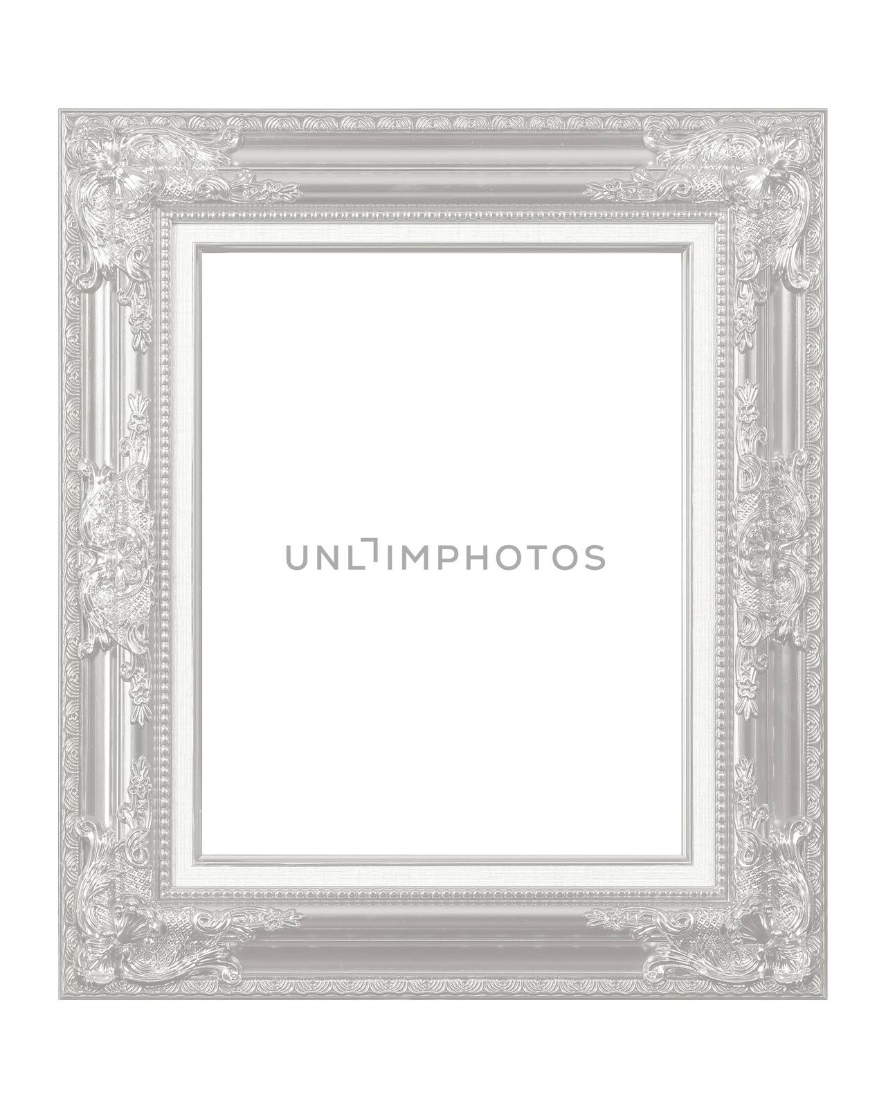 White vintage frame  by simpleBE