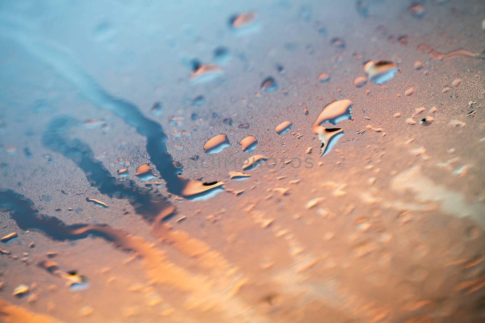 Water drops colorful macro droplets on window amazing background fine art in high quality products fifty megapixels