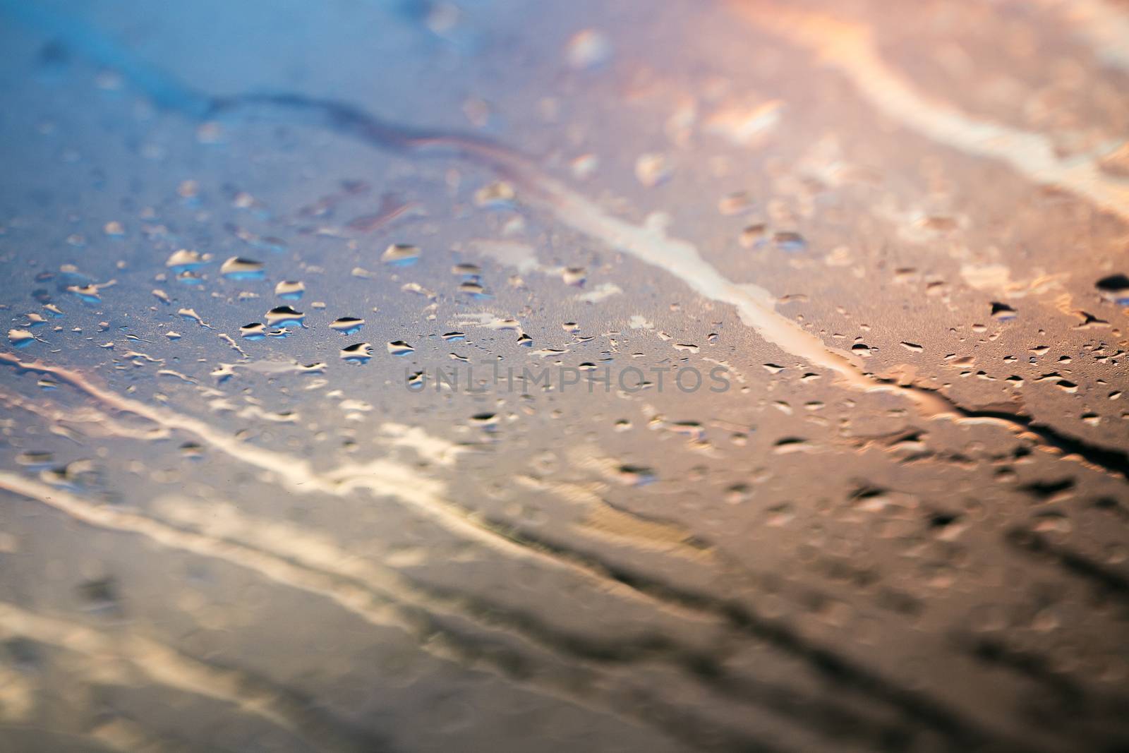 Water drops colorful macro droplets on window amazing background fine art in high quality products fifty megapixels