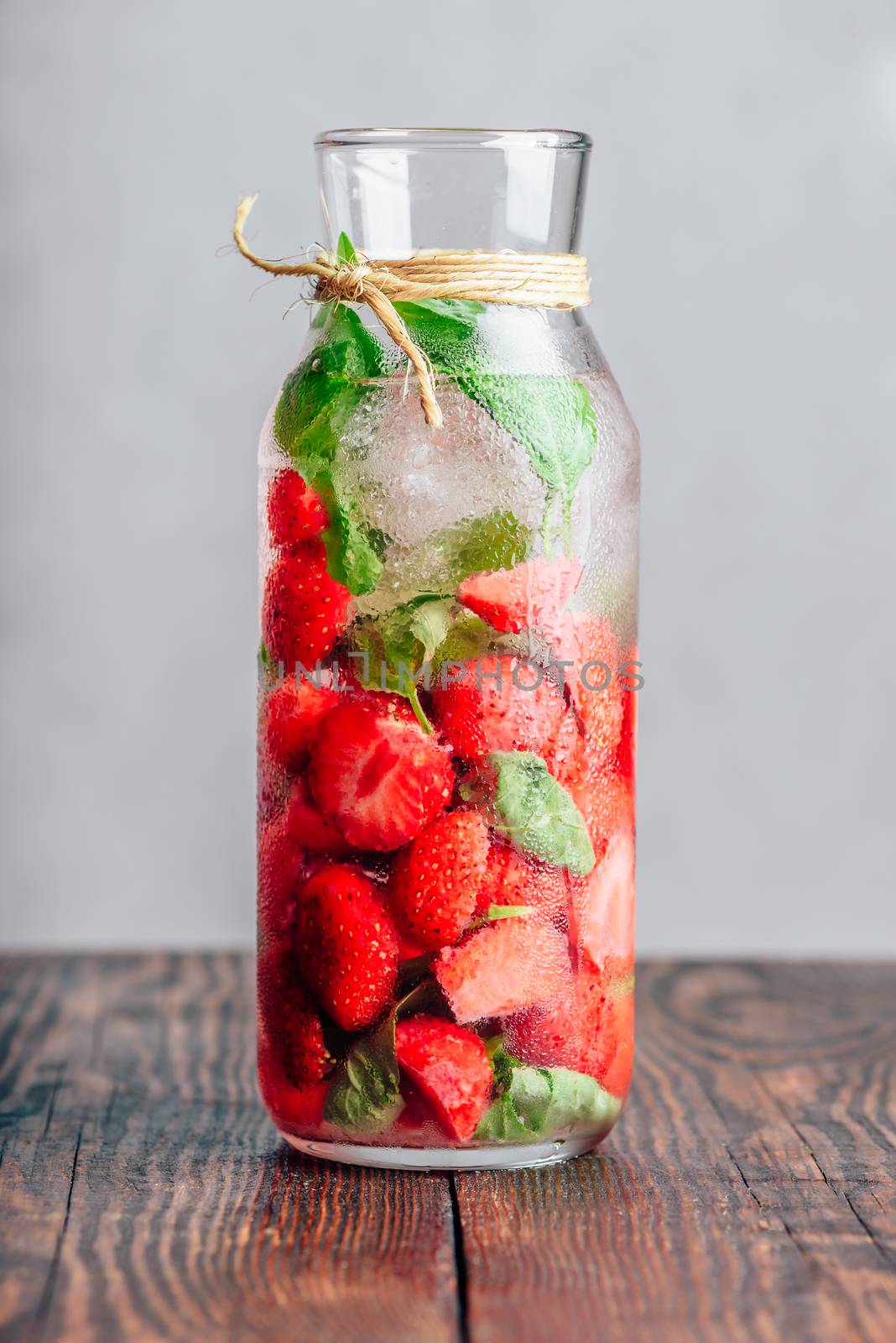 Water with Strawberry and Basil. by Seva_blsv