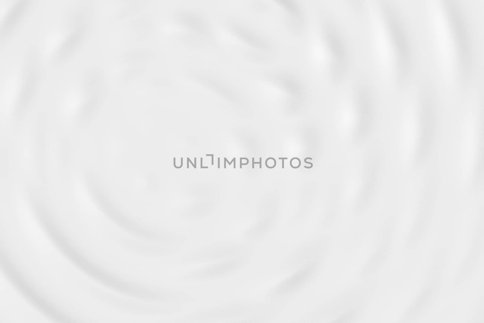 White water ring with liquid ripple, soft background texture