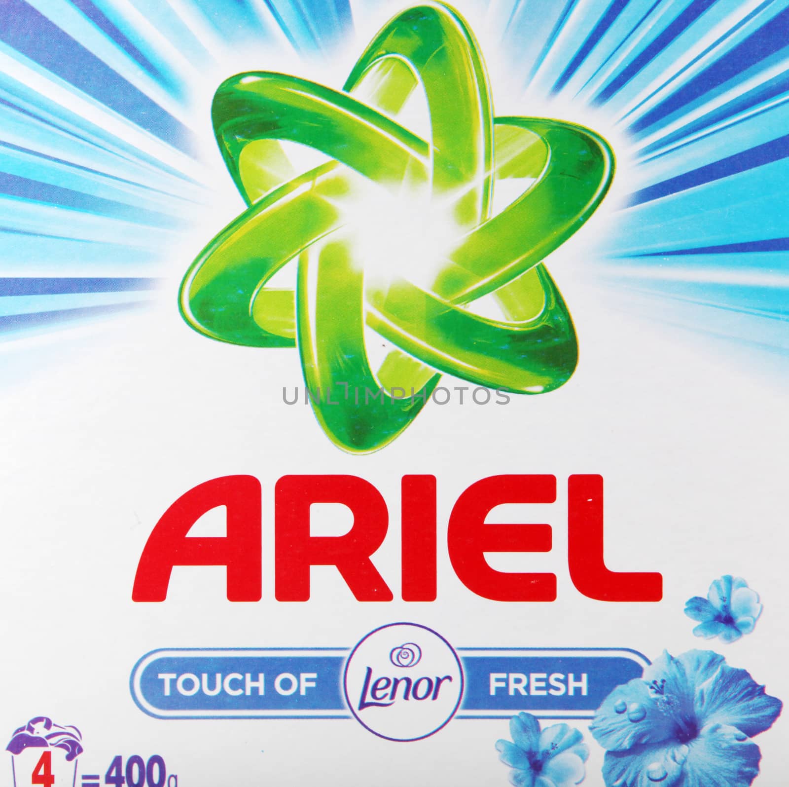 Pomorie, Bulgaria - June 23, 2019: Ariel Is A Marketing Line Of Laundry Detergents Made By Procter & Gamble. by nenovbrothers