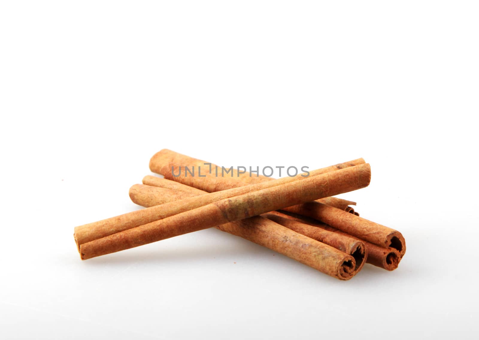 Cinnamon Sticks Isolated On White Background