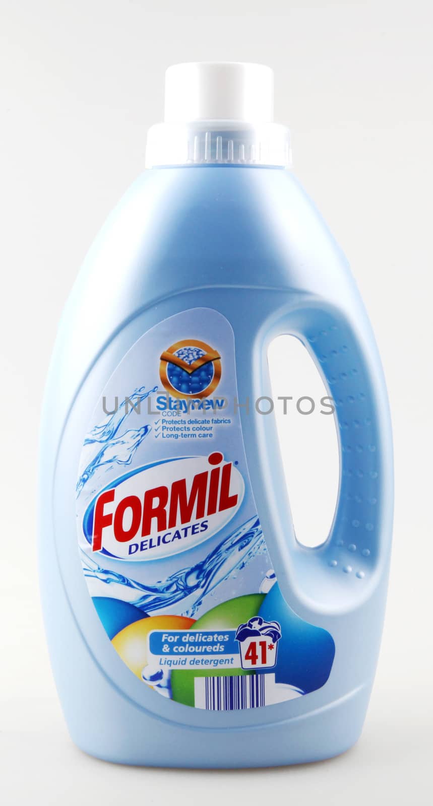 Pomorie, Bulgaria - June 23, 2019: Formil - Liquid Laundry Powder. by nenovbrothers