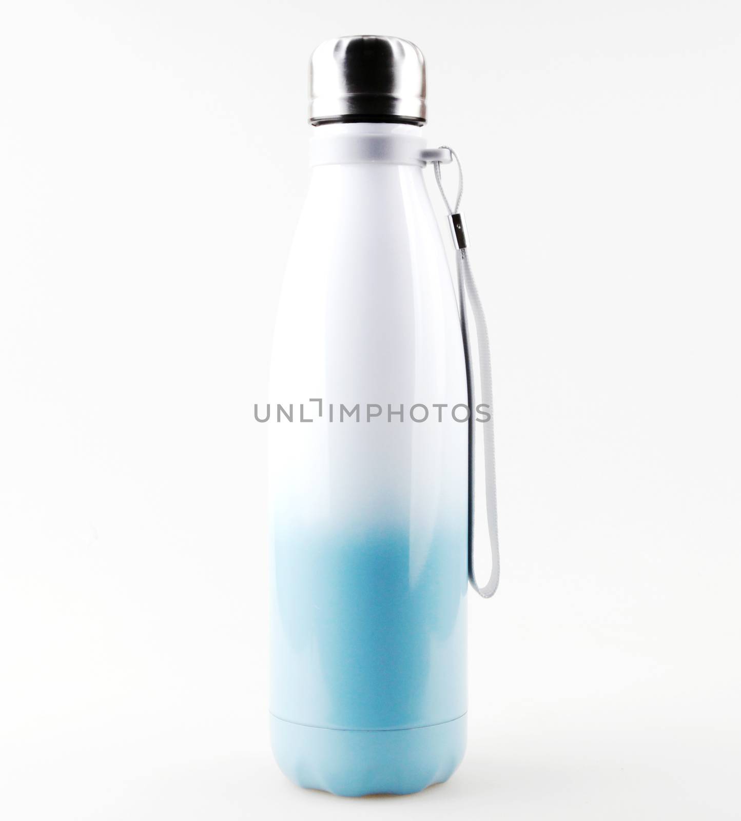 Insulated Drink Container Against White Background
 by nenovbrothers