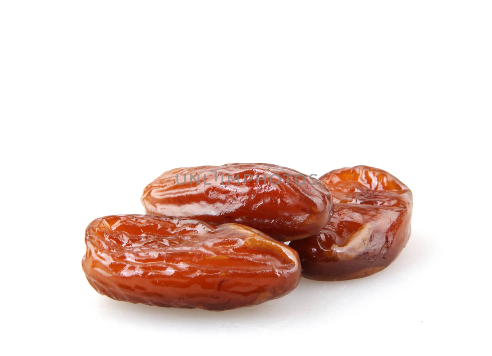 Date Fruit On A White Background by nenovbrothers