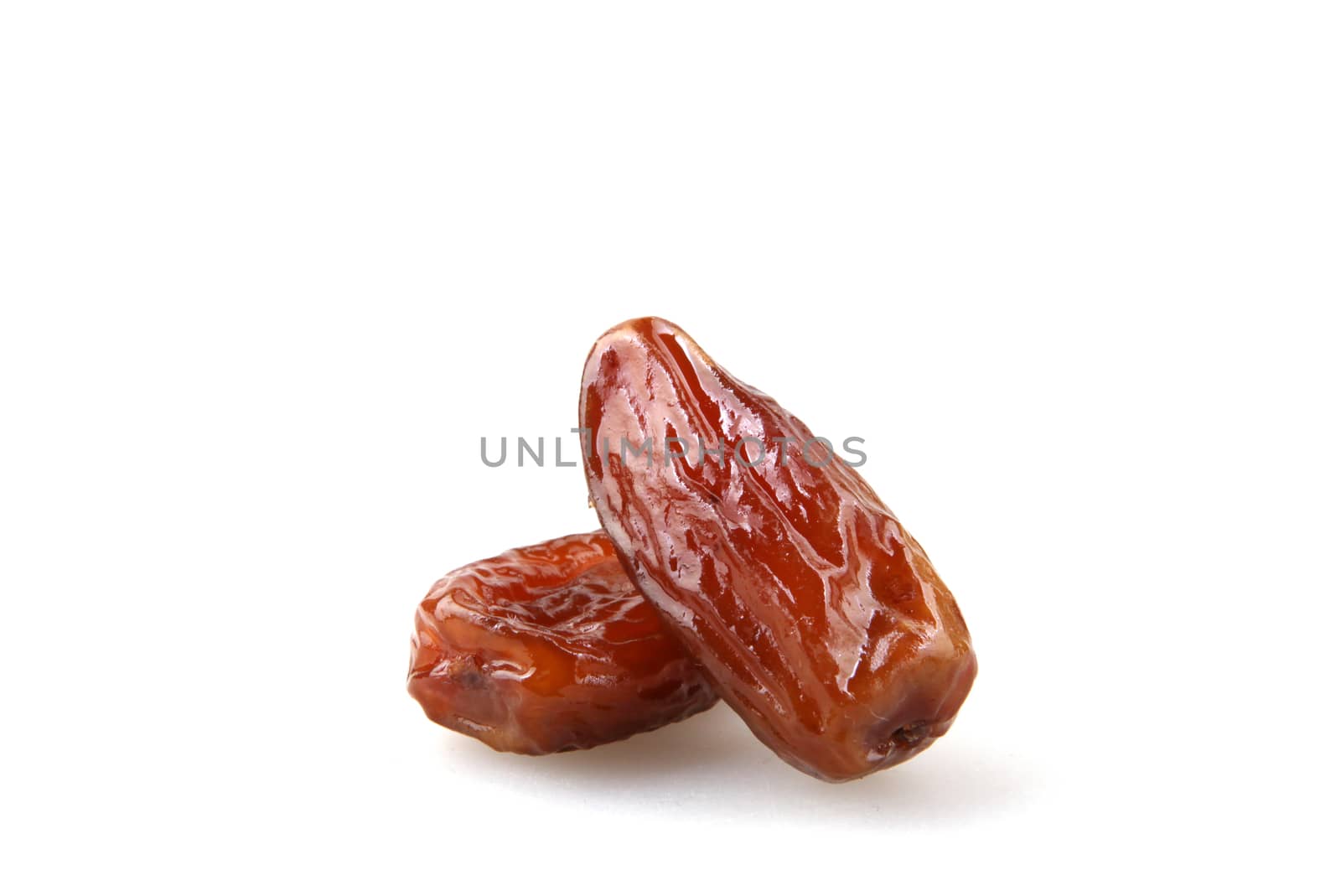 Date Fruit On A White Background