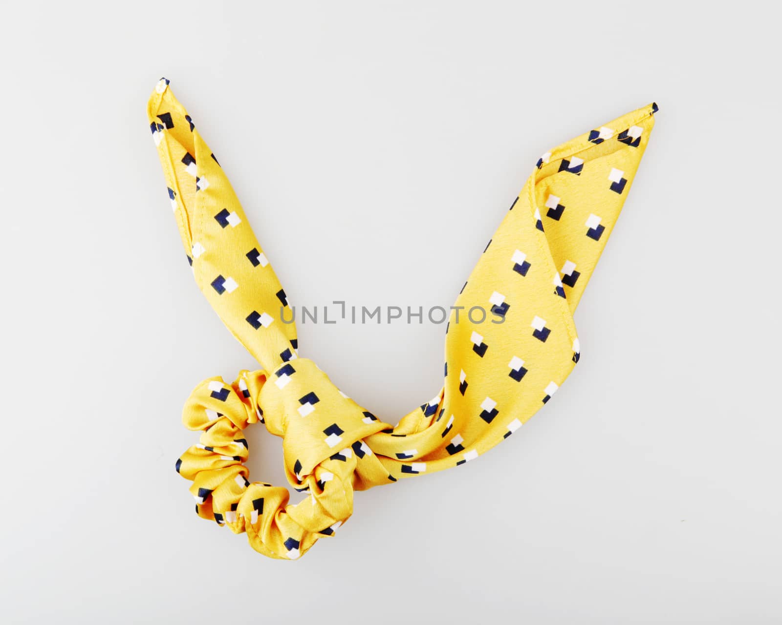 Yellow Summer Ribbon For Hair Catching by nenovbrothers