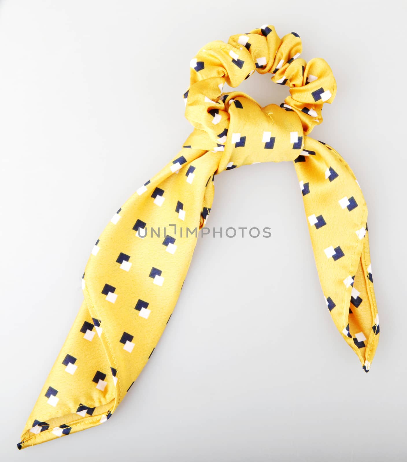 Yellow Summer Ribbon For Hair Catching by nenovbrothers