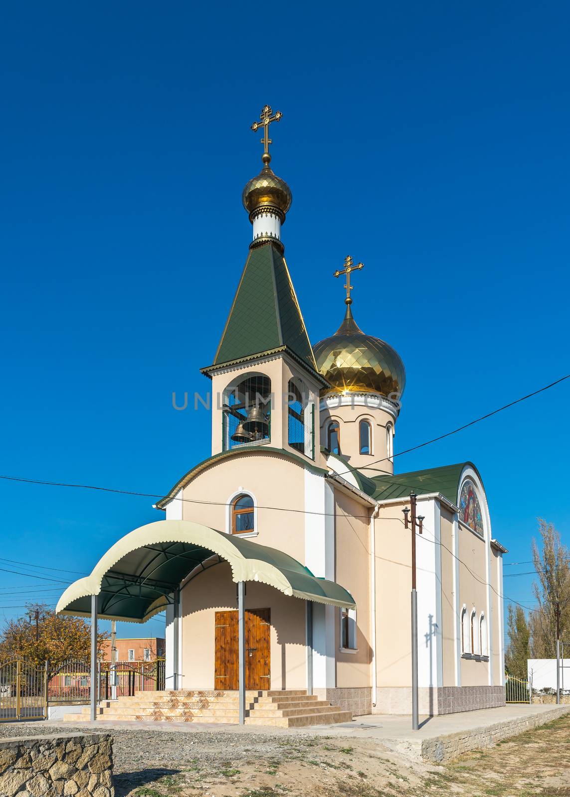 Orthodox church in Koblevo village, Ukraine by Multipedia