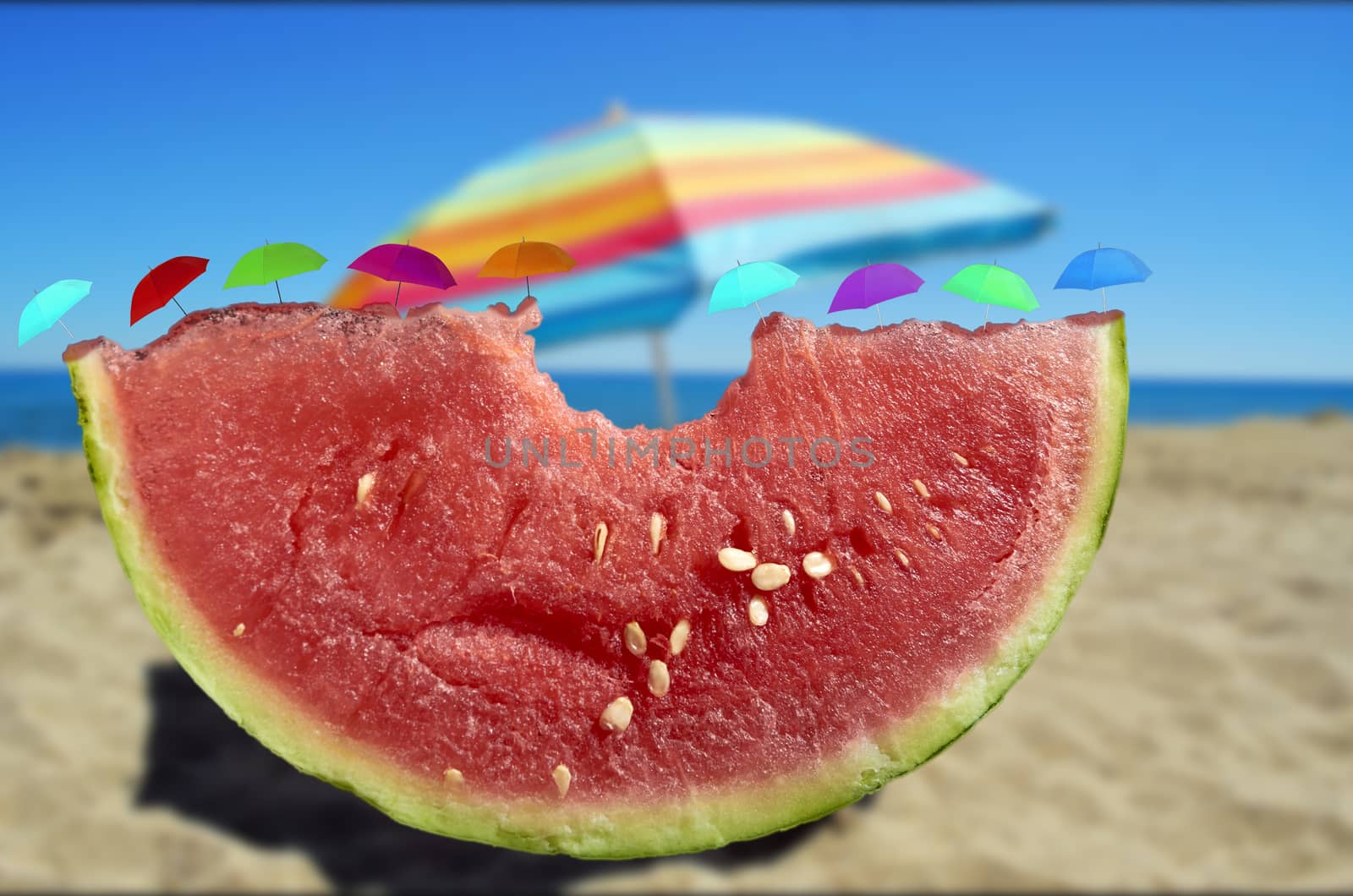 Refreshing summer watermelon by bpardofotografia