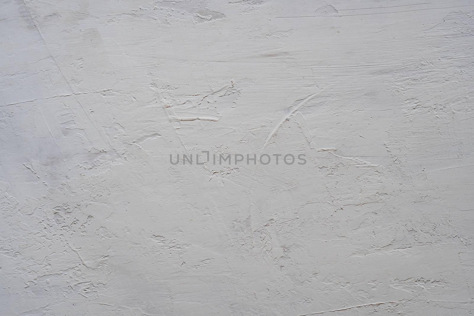 Close up texture of grey color painting on plywood wall. by SaitanSainam