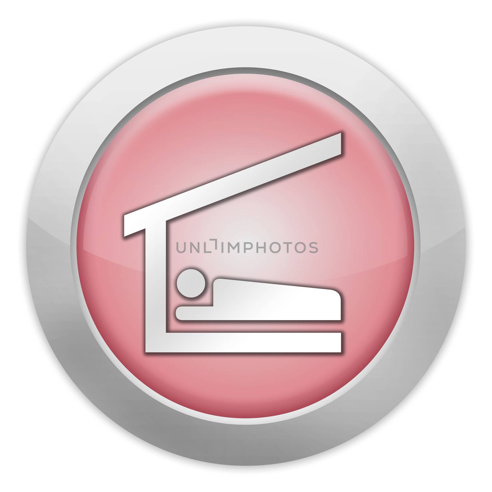 Icon, Button, Pictogram Sleeping Shelter by mindscanner