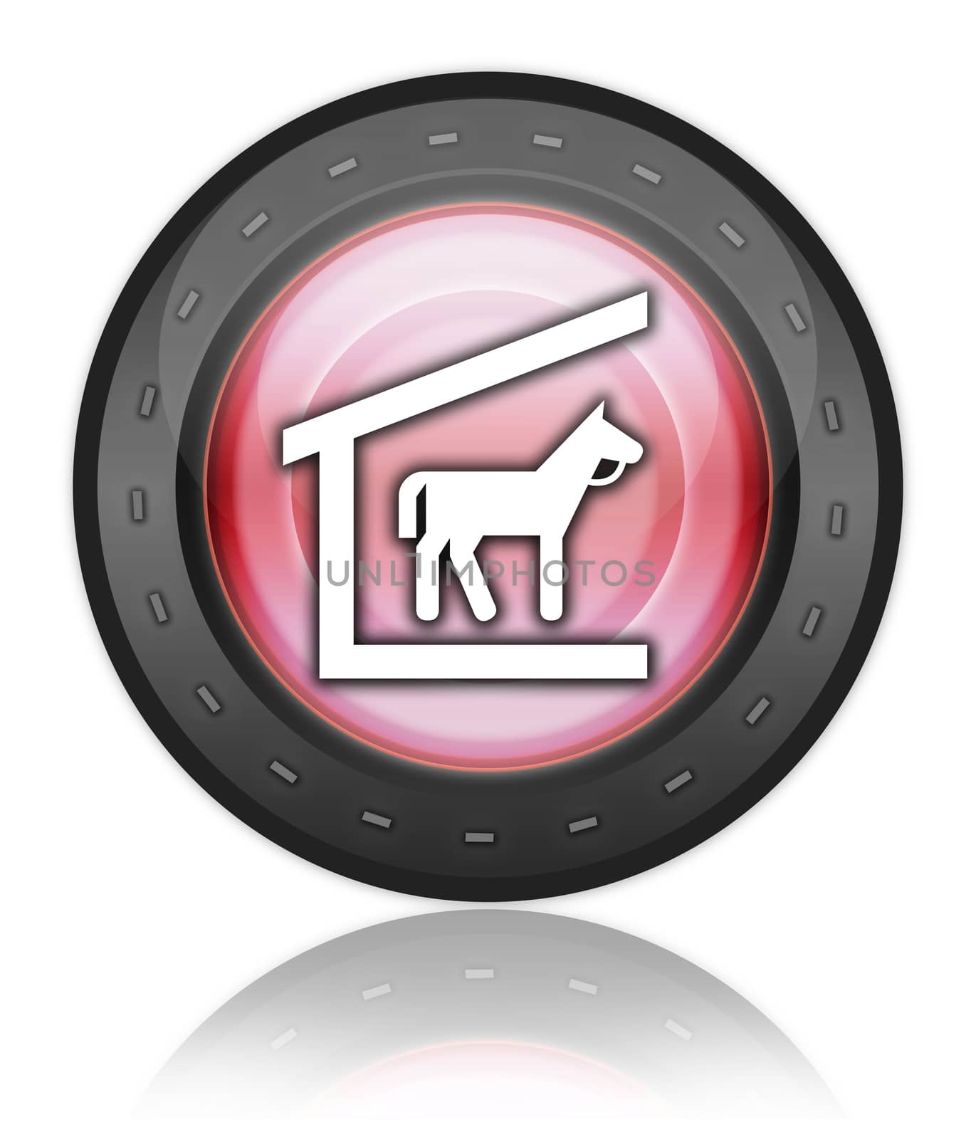 Icon, Button, Pictogram Stable by mindscanner
