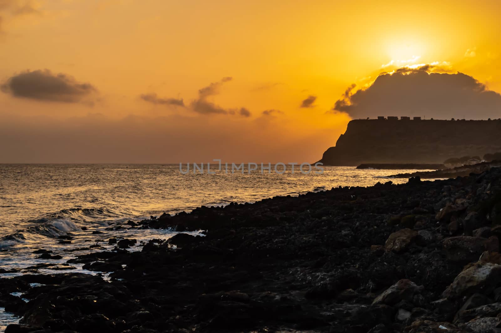 Sunrise at Sissi, Crete. Sunrise over the sea at Sissi  by Philou1000