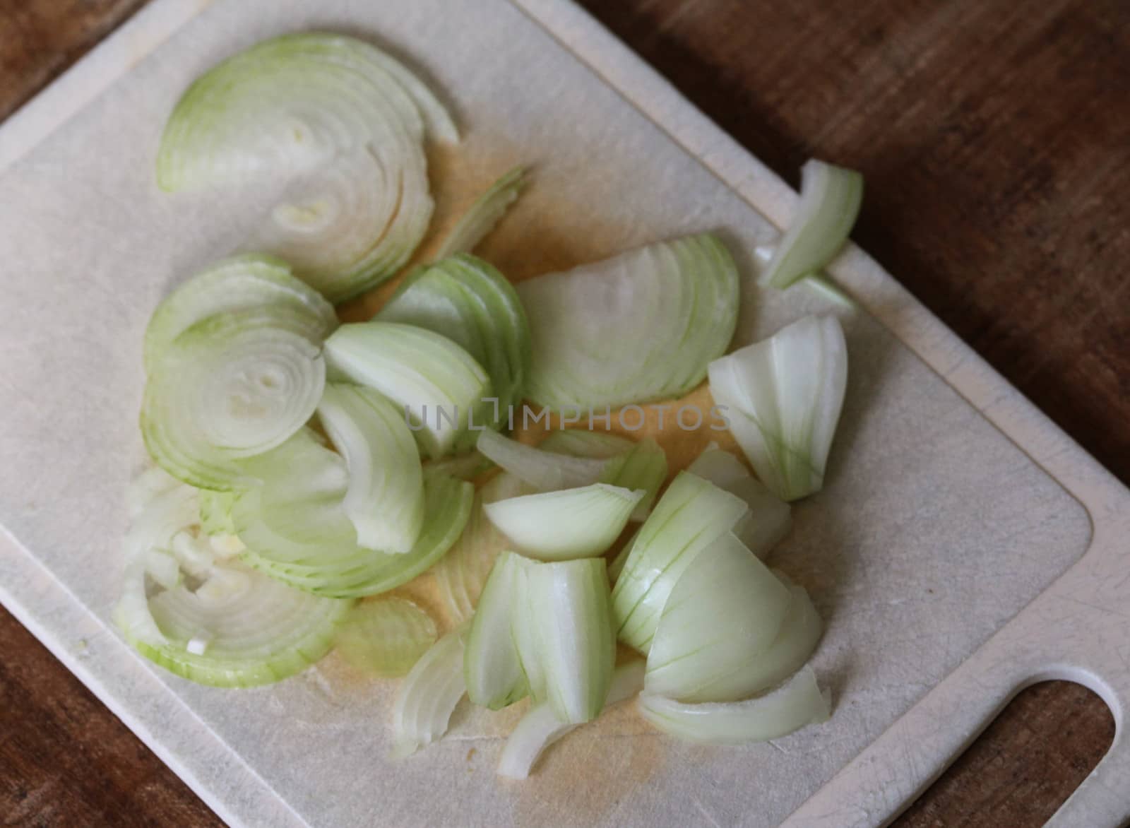 close up of cutted onion
