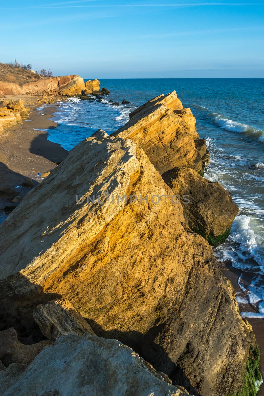 Rocks near the Black Sea coast by Multipedia