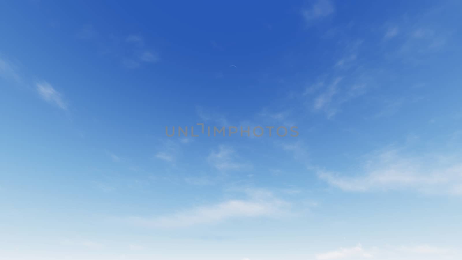 Cloudy blue sky abstract background, blue sky background with tiny clouds, 3d rendering

