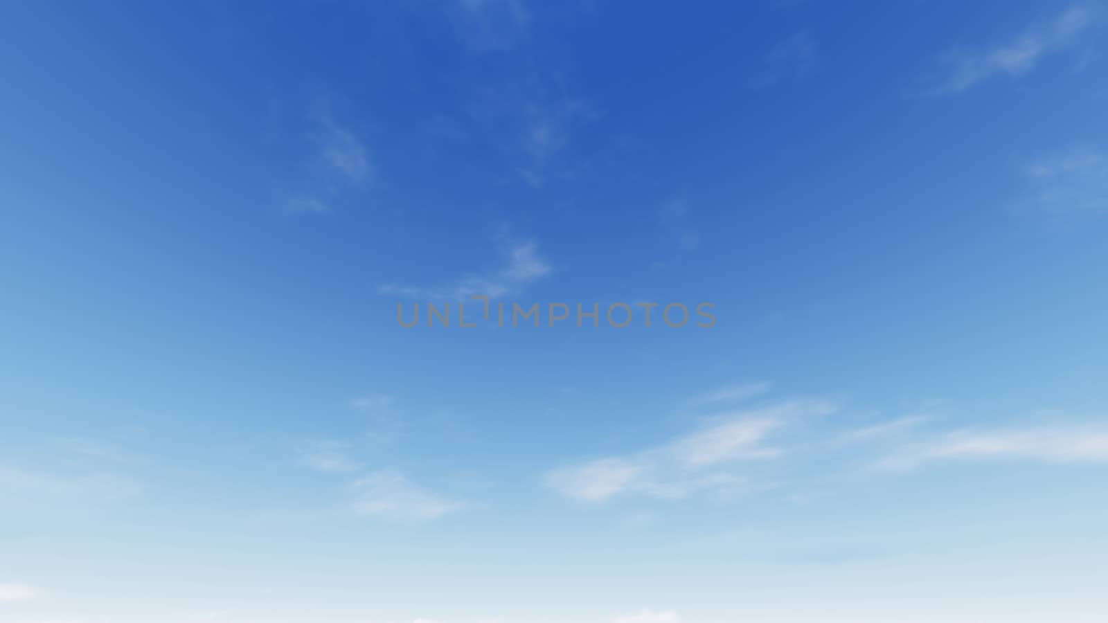 Cloudy blue sky abstract background, blue sky background with tiny clouds, 3d rendering

