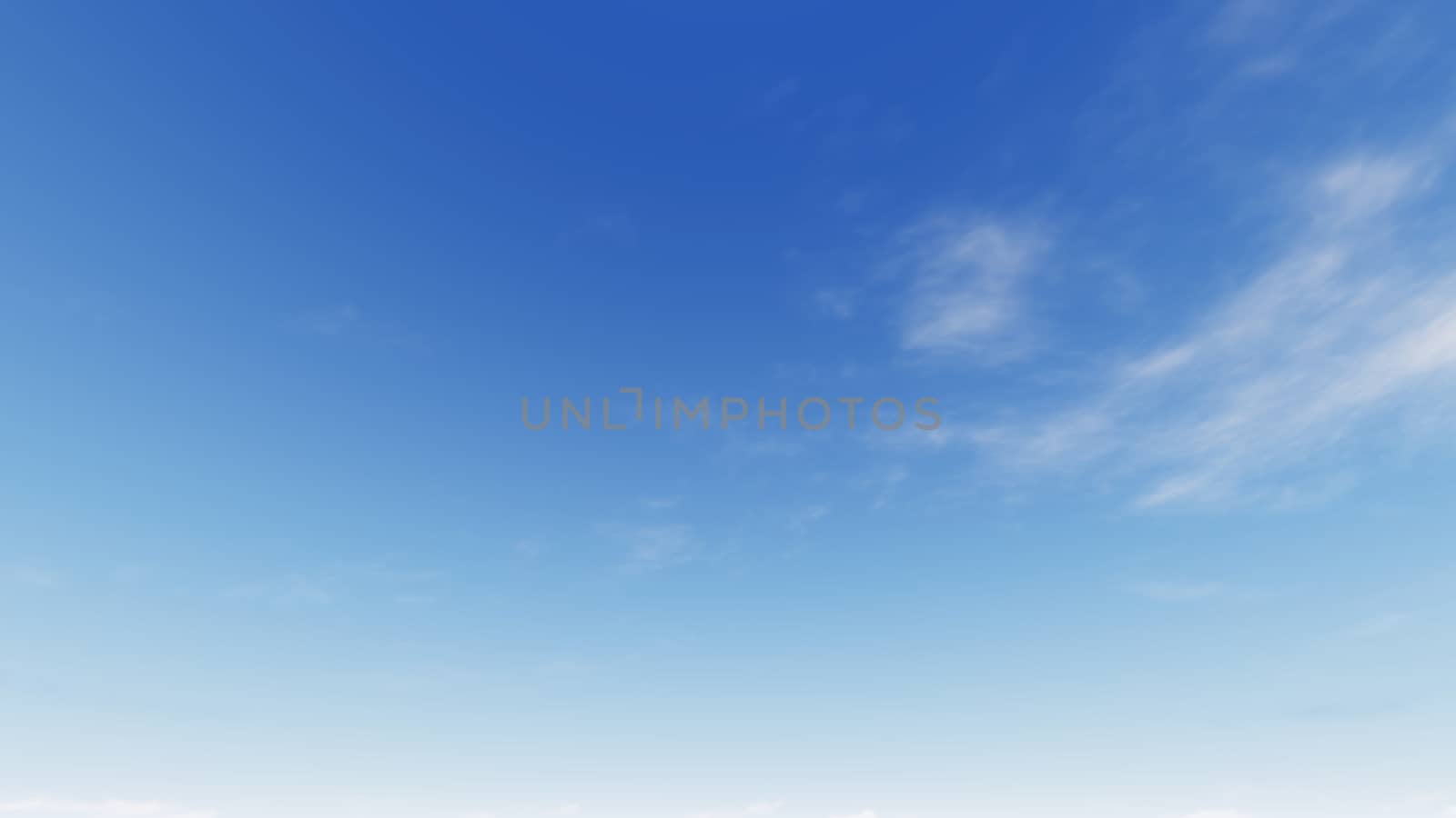 Cloudy blue sky abstract background, blue sky background with tiny clouds, 3d rendering

