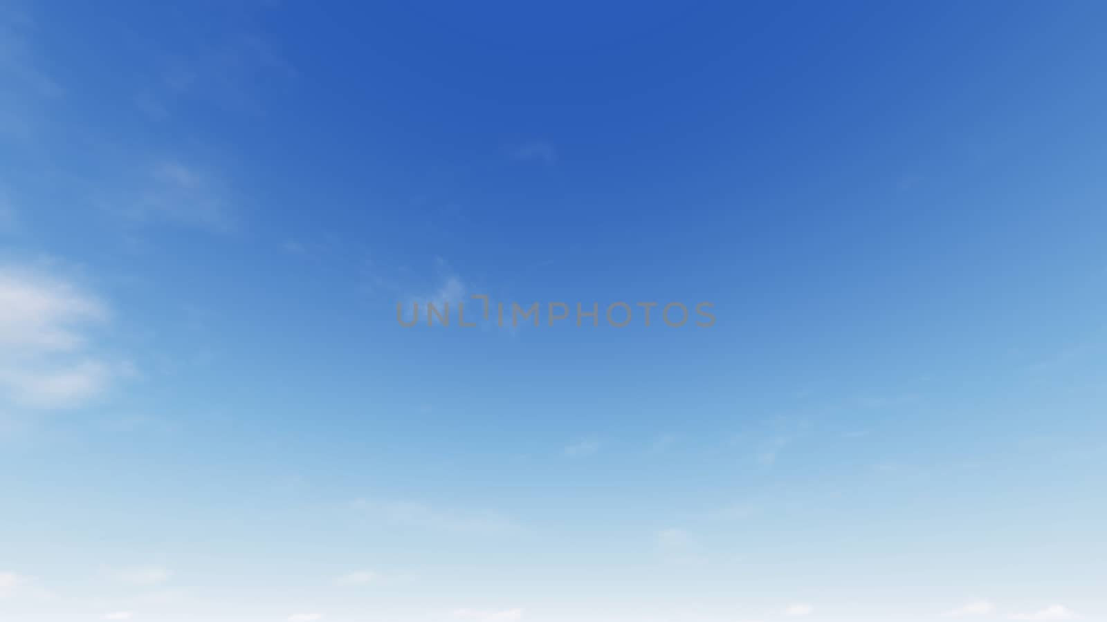 Cloudy blue sky abstract background, blue sky background with tiny clouds, 3d rendering

