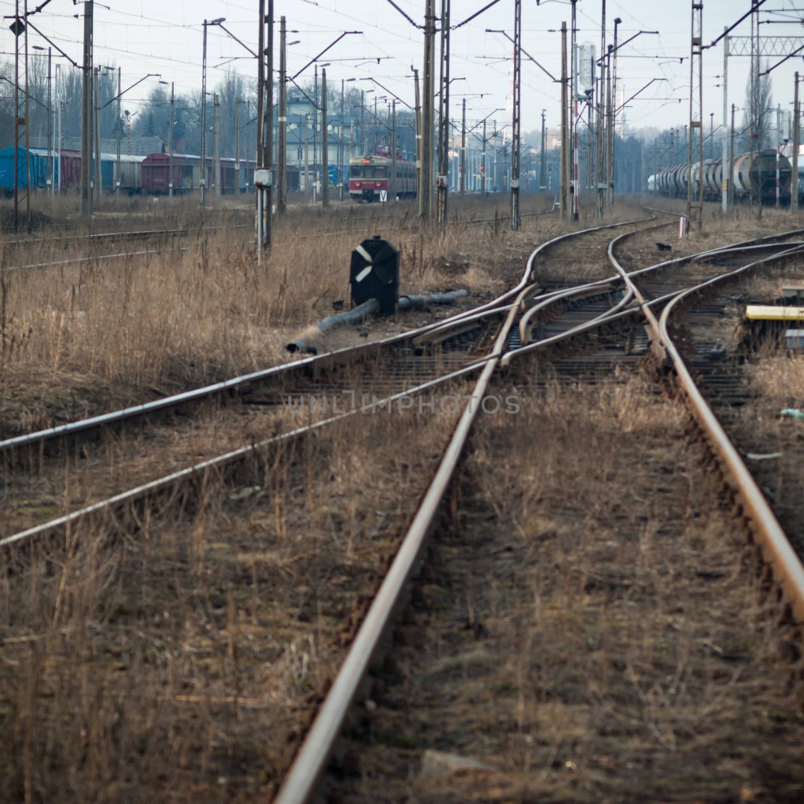 ruins of a very heavily polluted industrial factory, industrial series