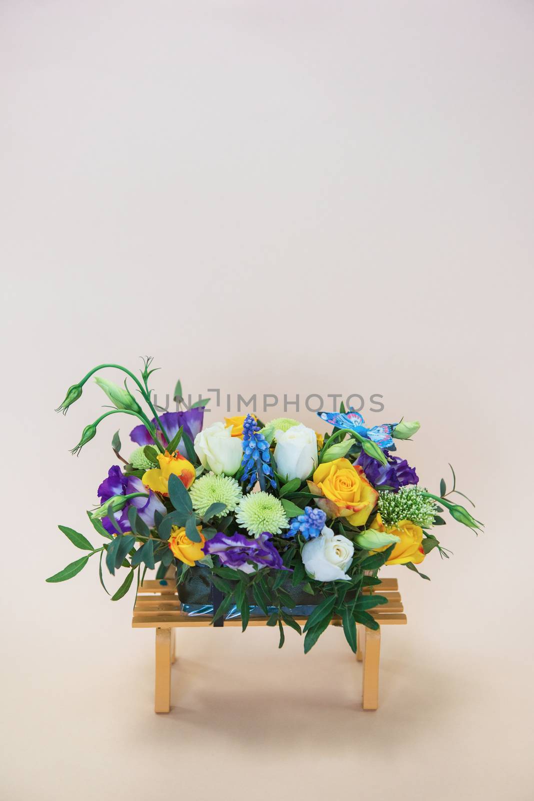 bouquet of different flowers by rusak