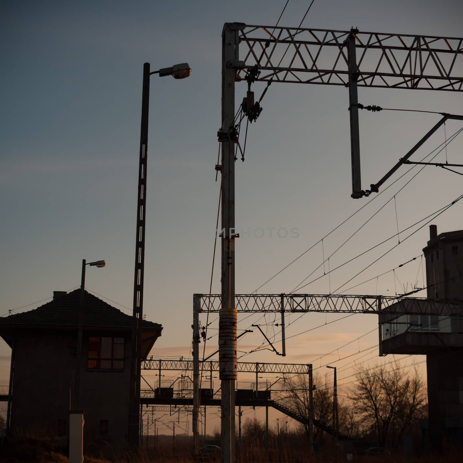 ruins of a very heavily polluted industrial factory, industrial series