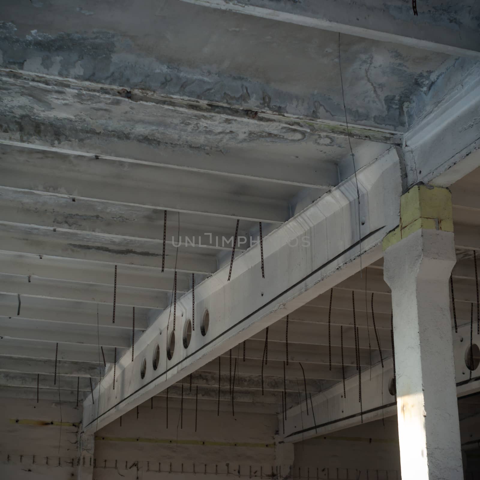 ruins of a very heavily polluted industrial factory, industrial series
