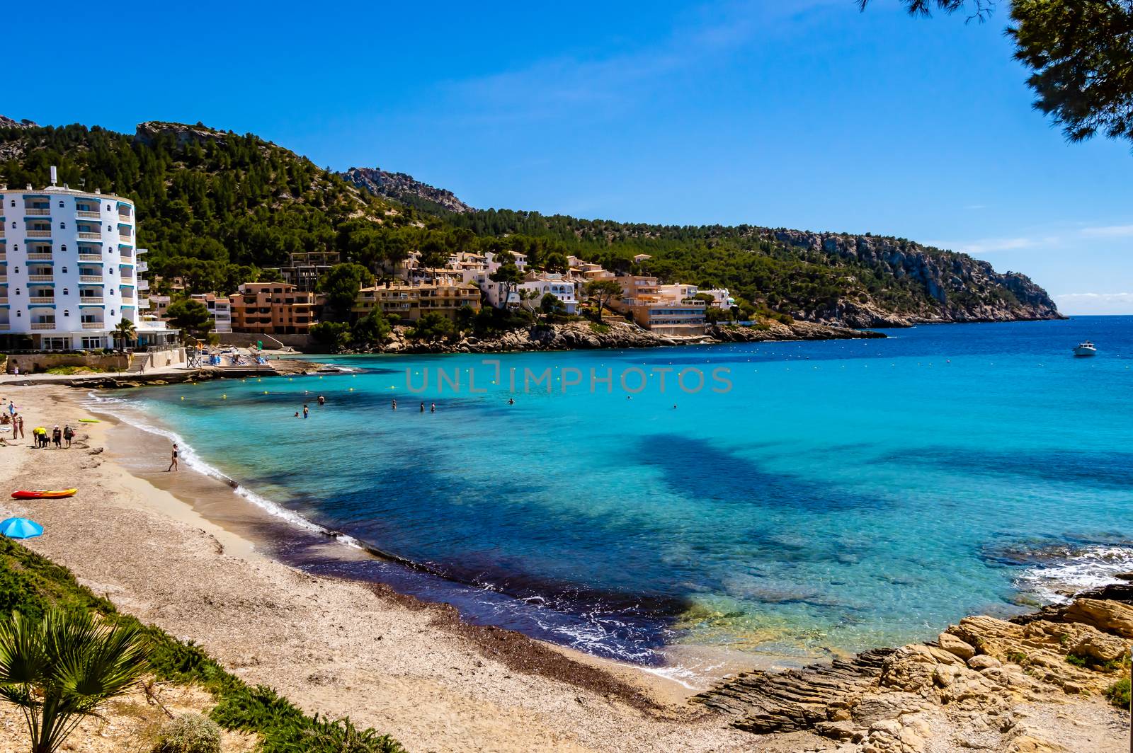 Sant Elm beach, Mallorca. Beach of Sant Elm  by Philou1000