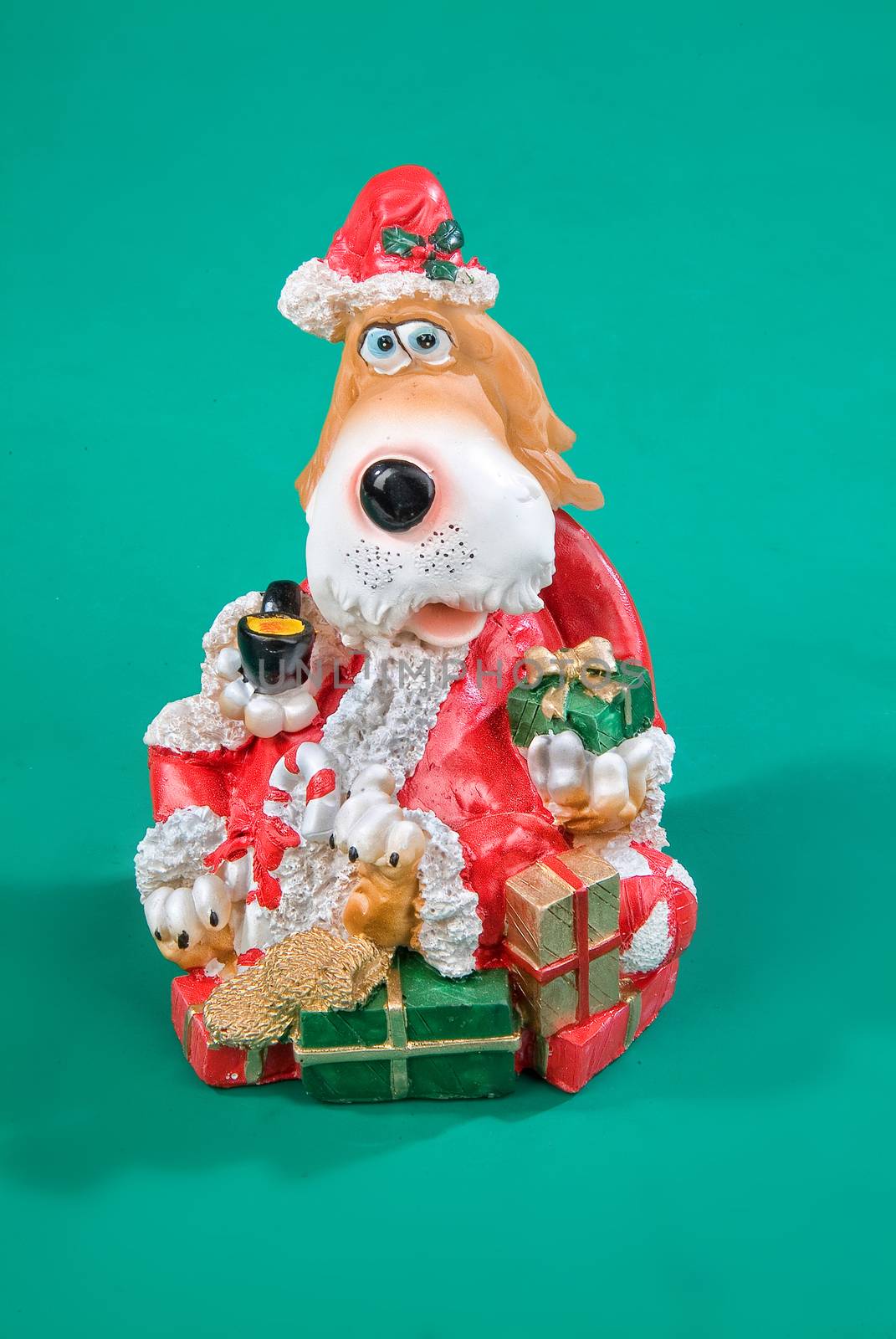 Still life with toy on a studio background