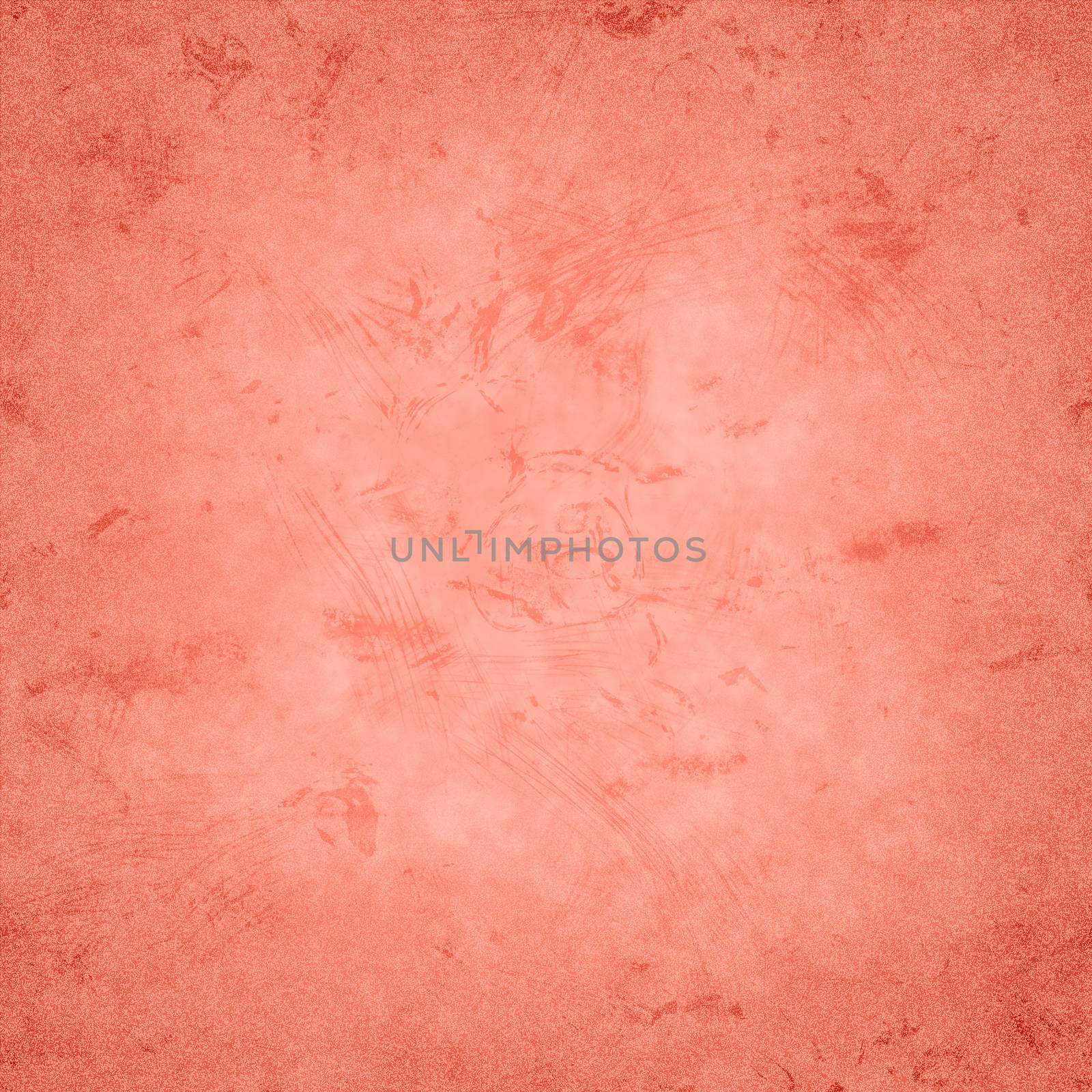 Coral pink color toned grunge old vintage dirty distressed texture background with uneven noise