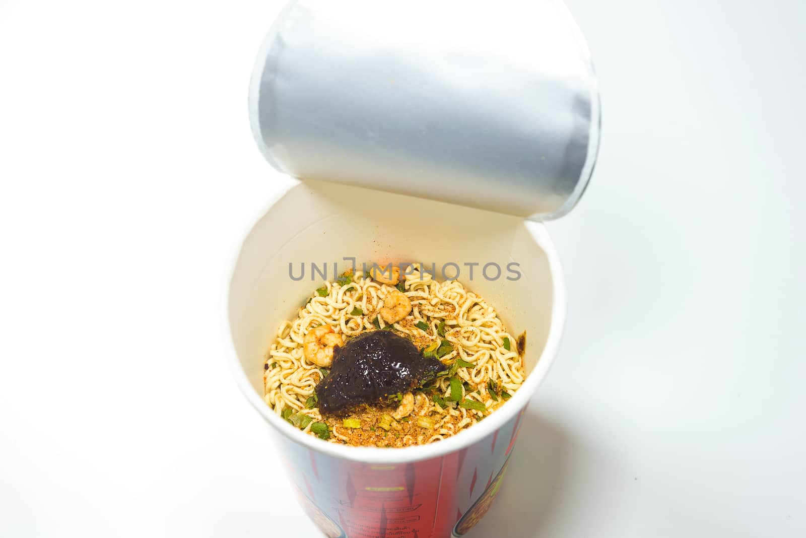 noodles cup by watcharapol