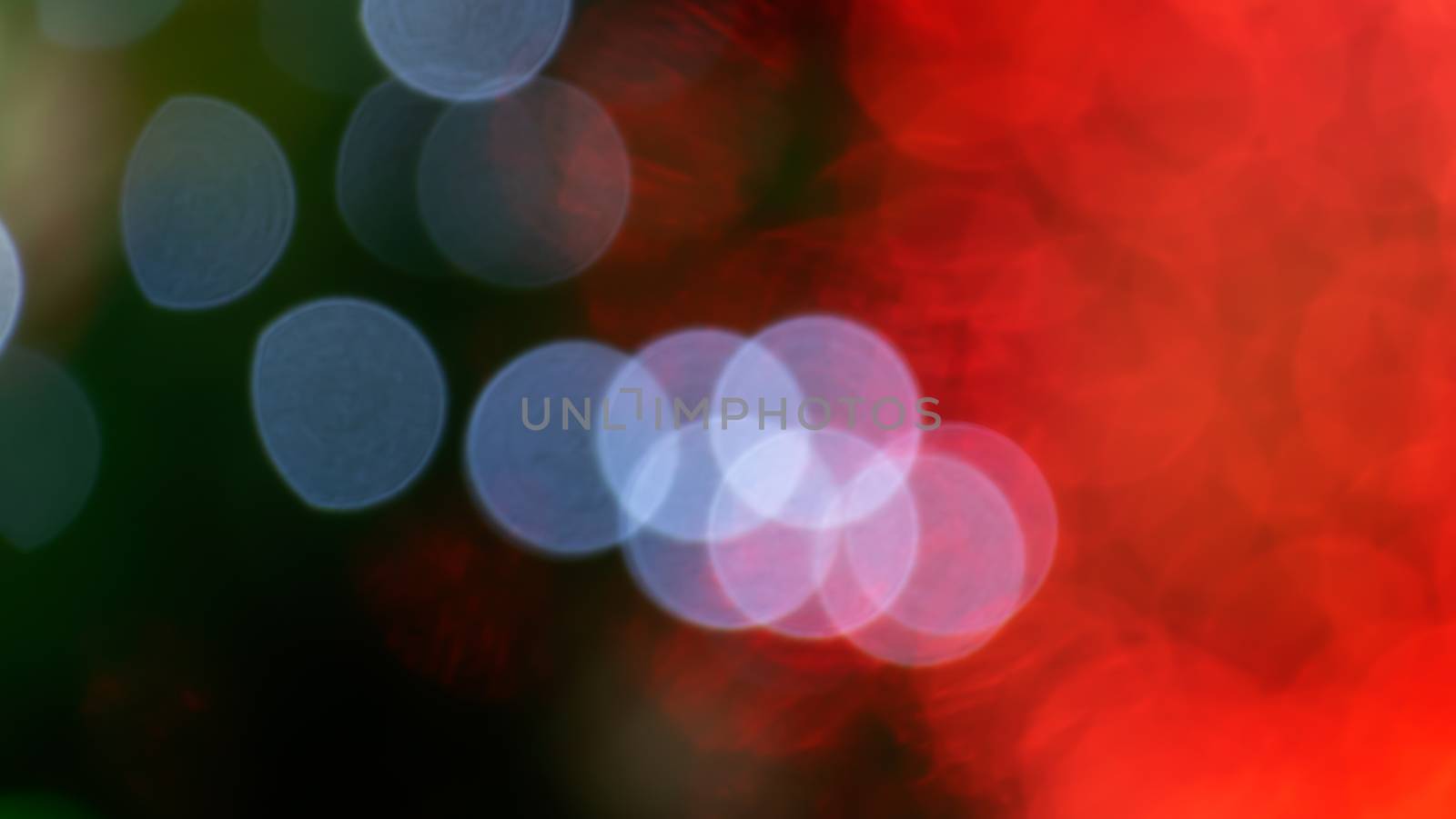 Abstract  red color  with bokeh defocused lights background