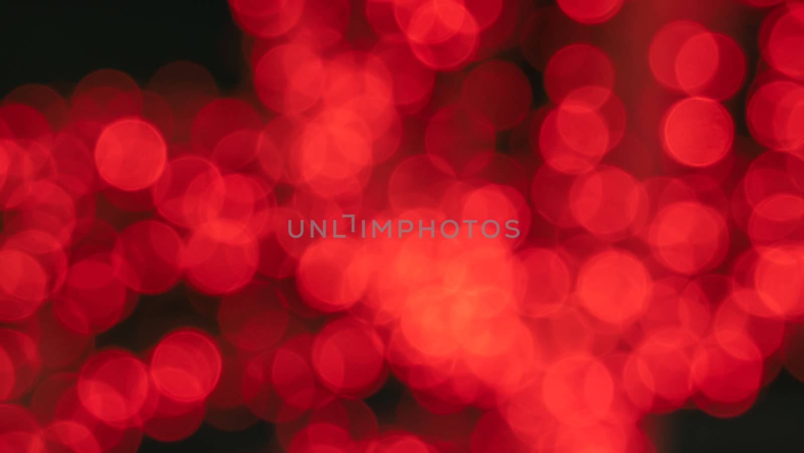 Abstract  red color  with bokeh defocused lights background