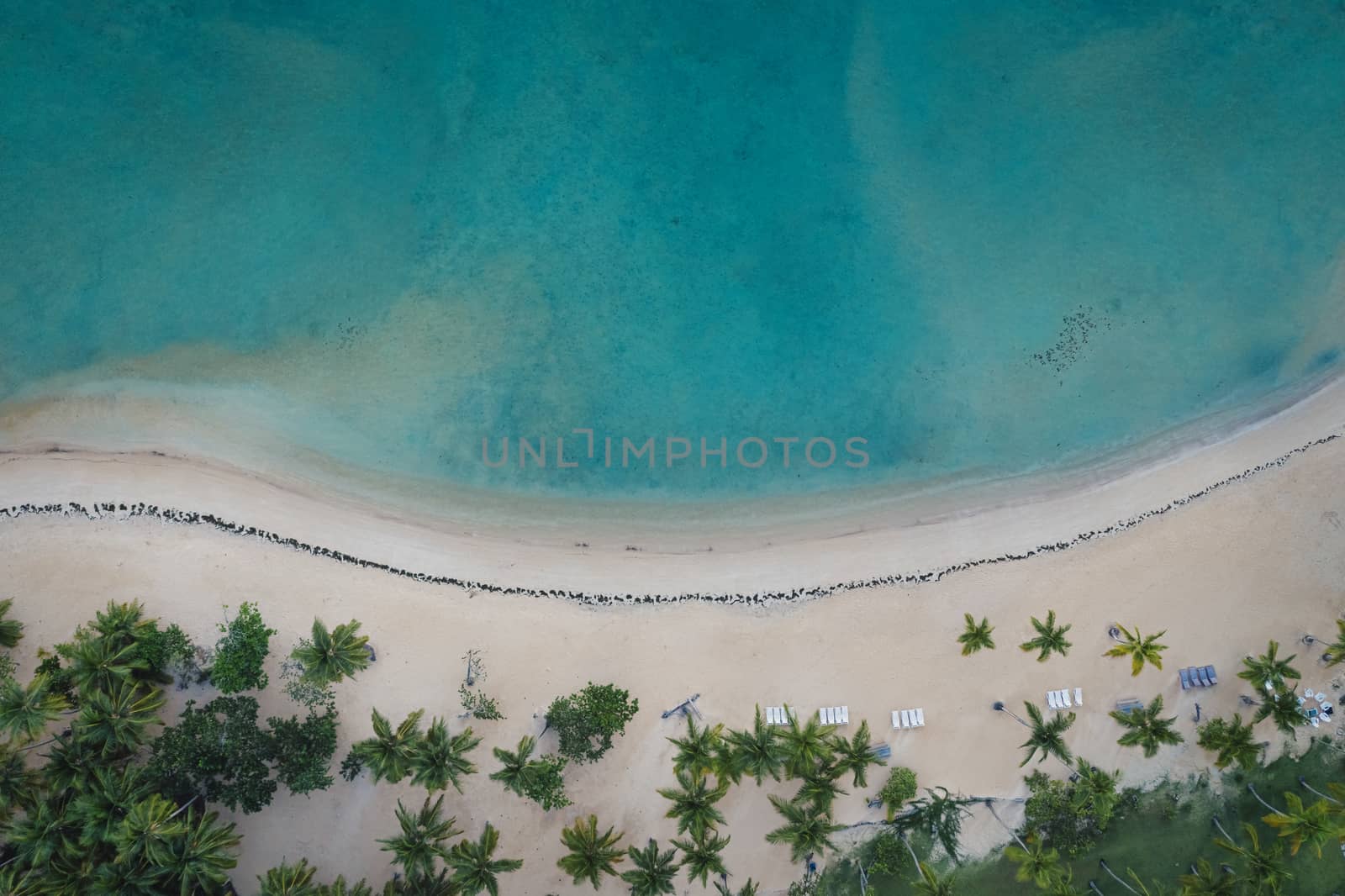 Aerial view of Samana beach by Robertobinetti70