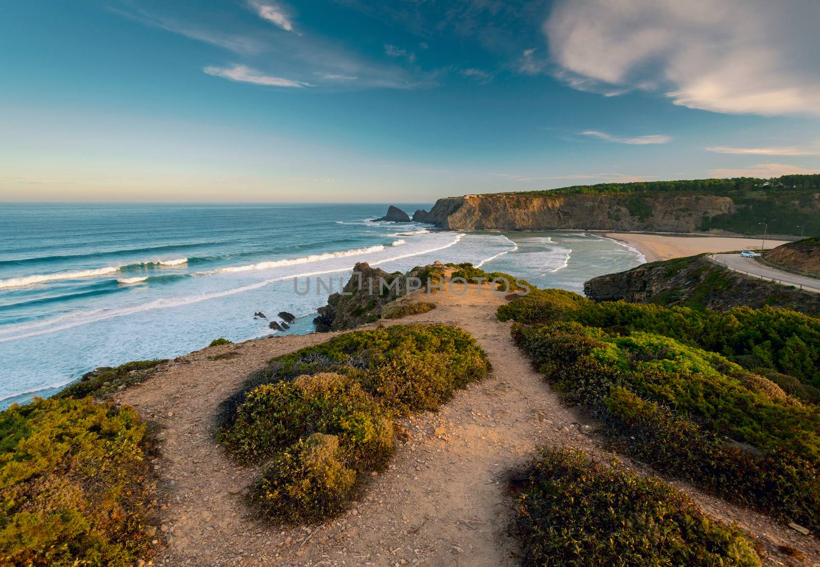 Beautiful beach of Aljesur - Portugal