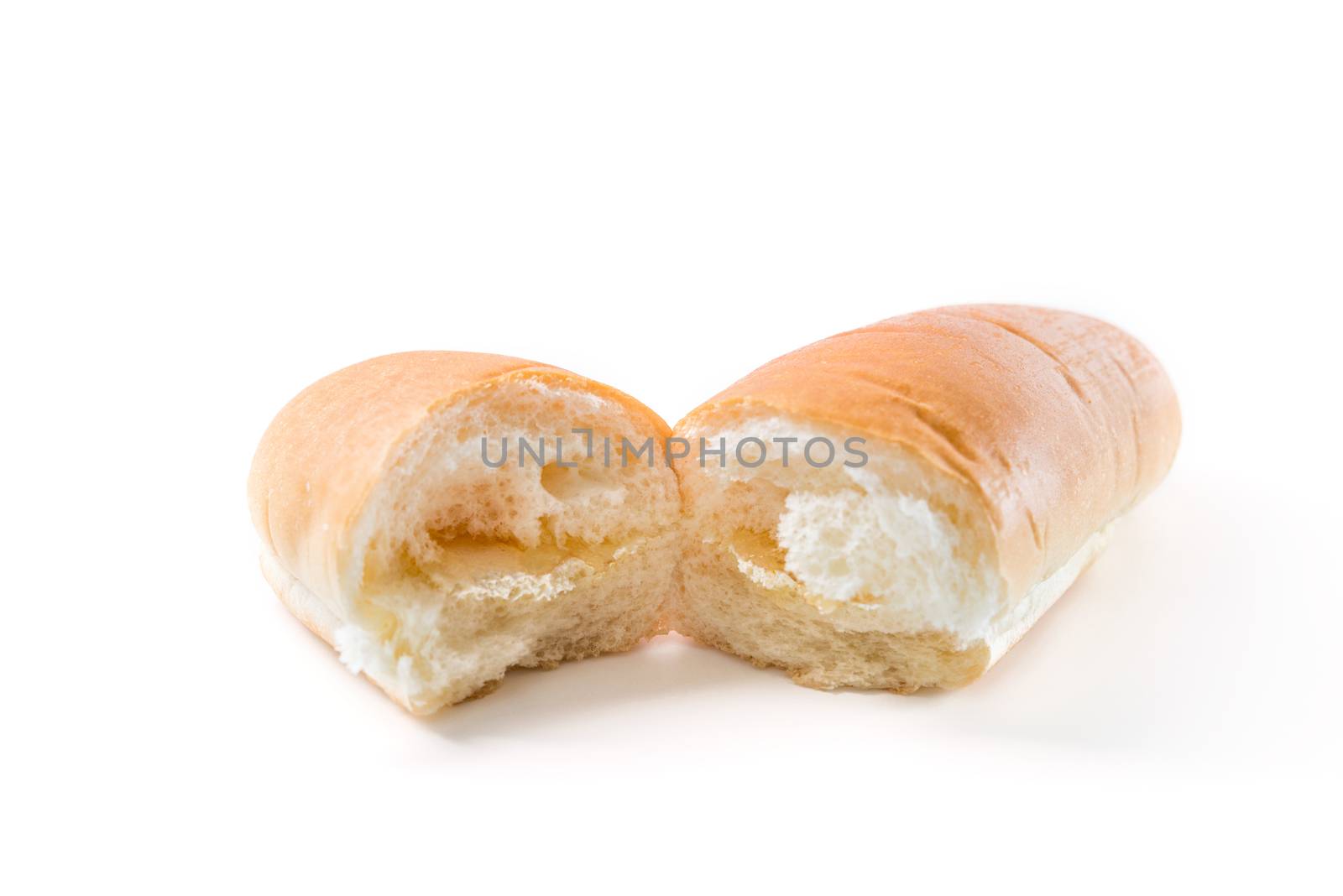 bread isolated on white background by antpkr