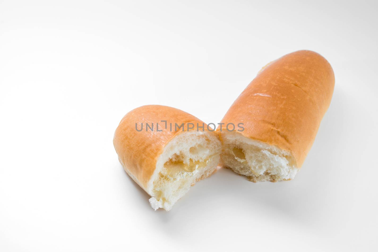 bread isolated on white background by antpkr