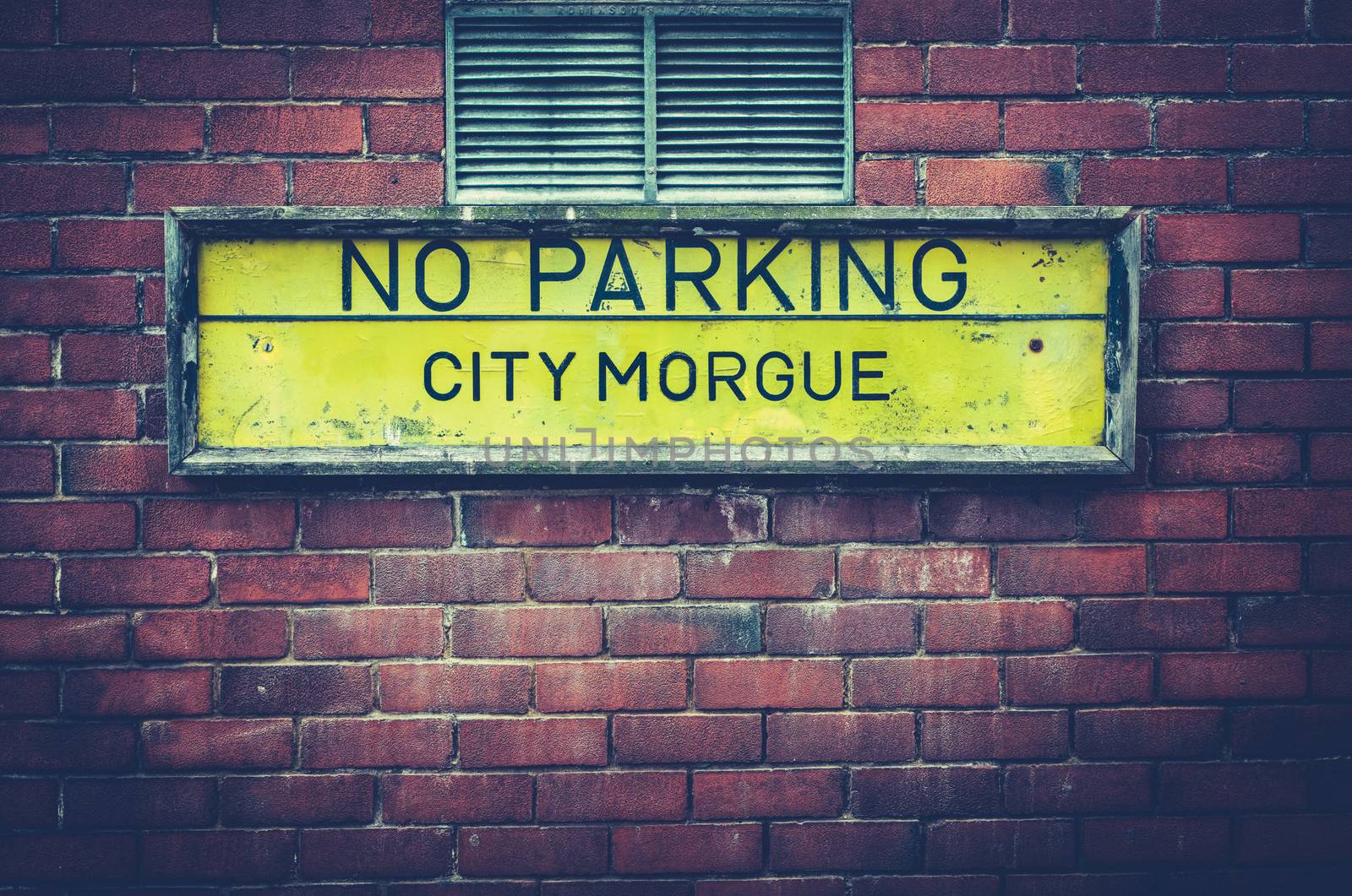 City Morgue Sign by mrdoomits
