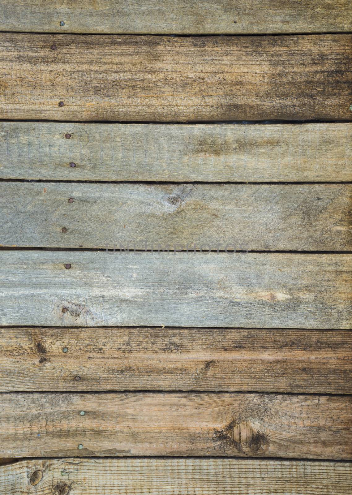 old, grunge wood panels used as background