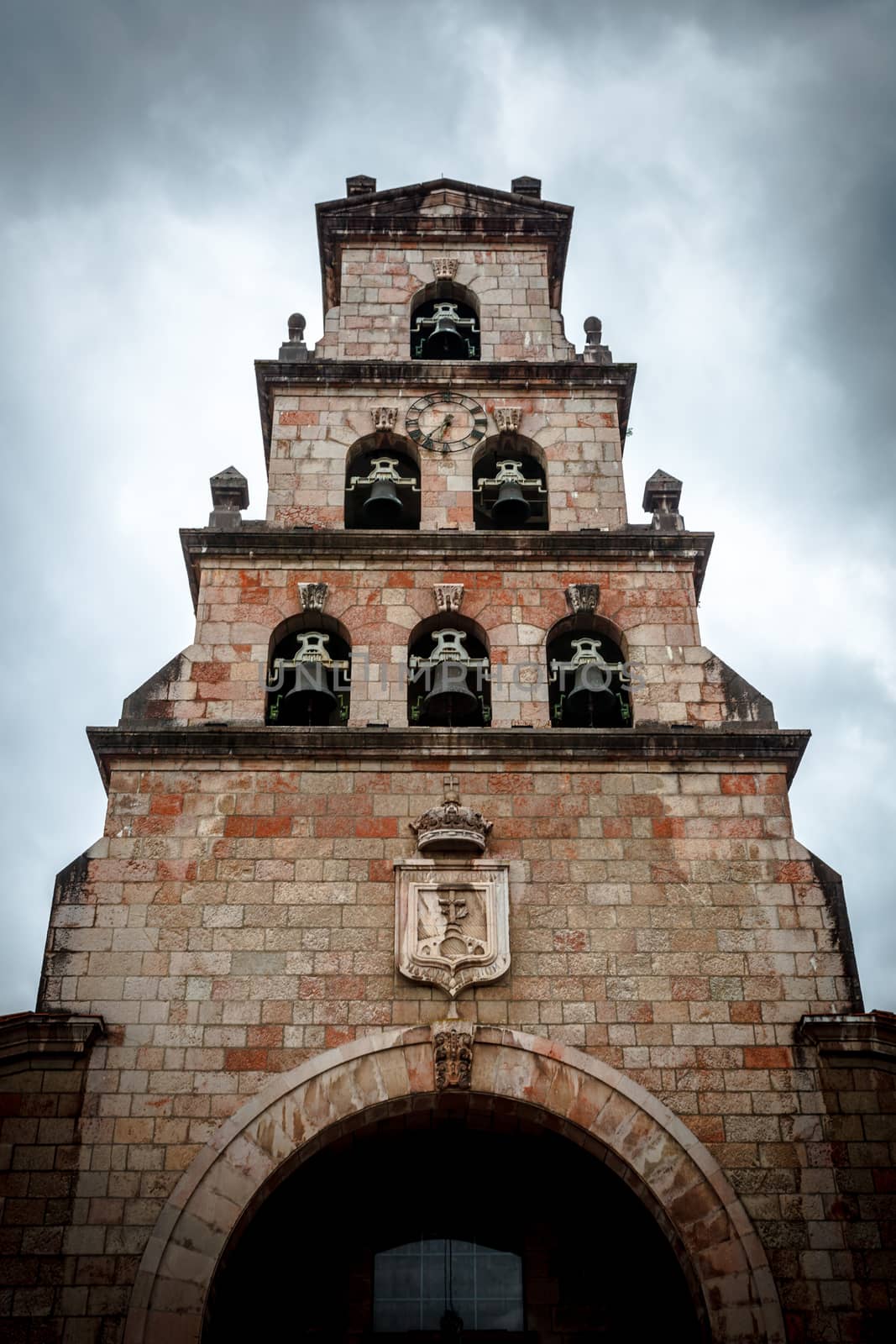 Church of the Assumption of Cangas de Onis, Asturias, Spain
