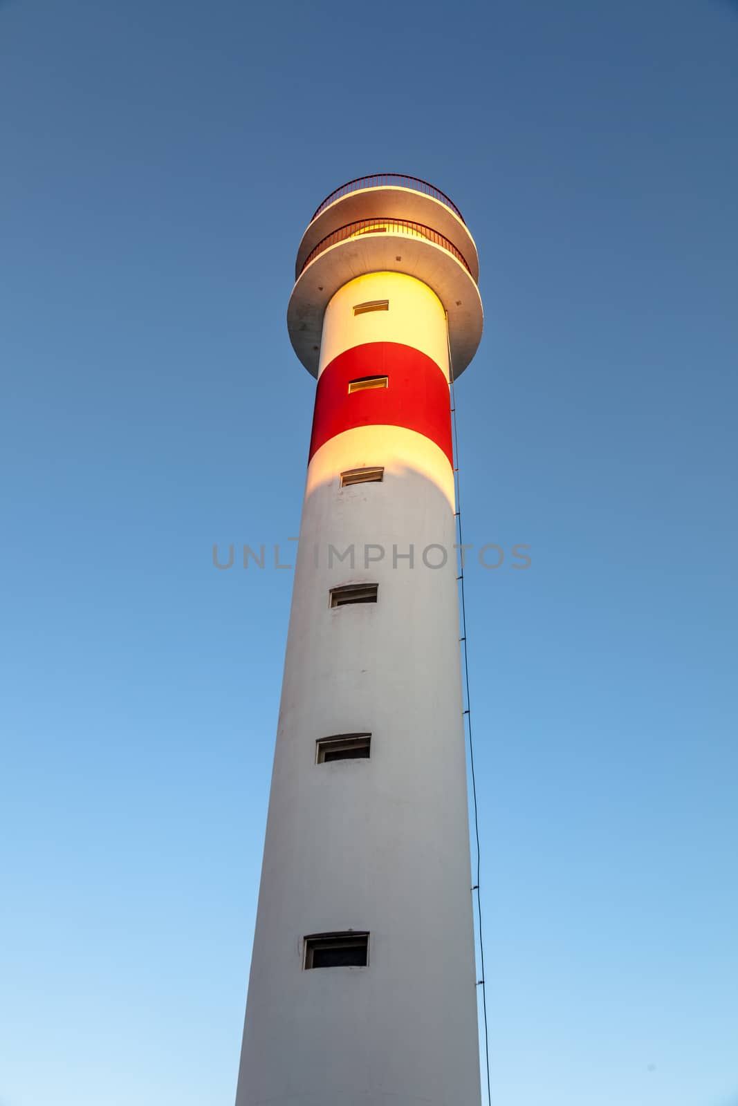 New lighthouse in Rota, Cadiz, Spain