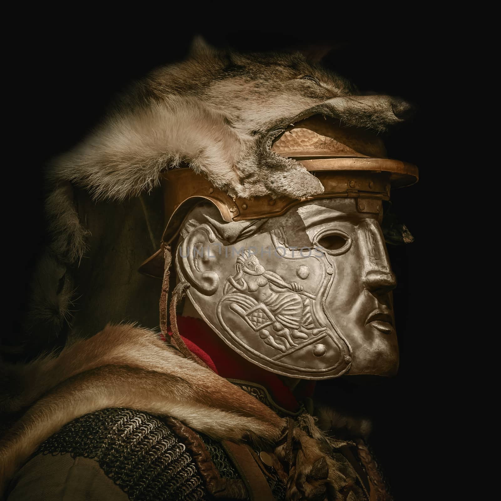 Portrait of Legionary in Mask by SNR