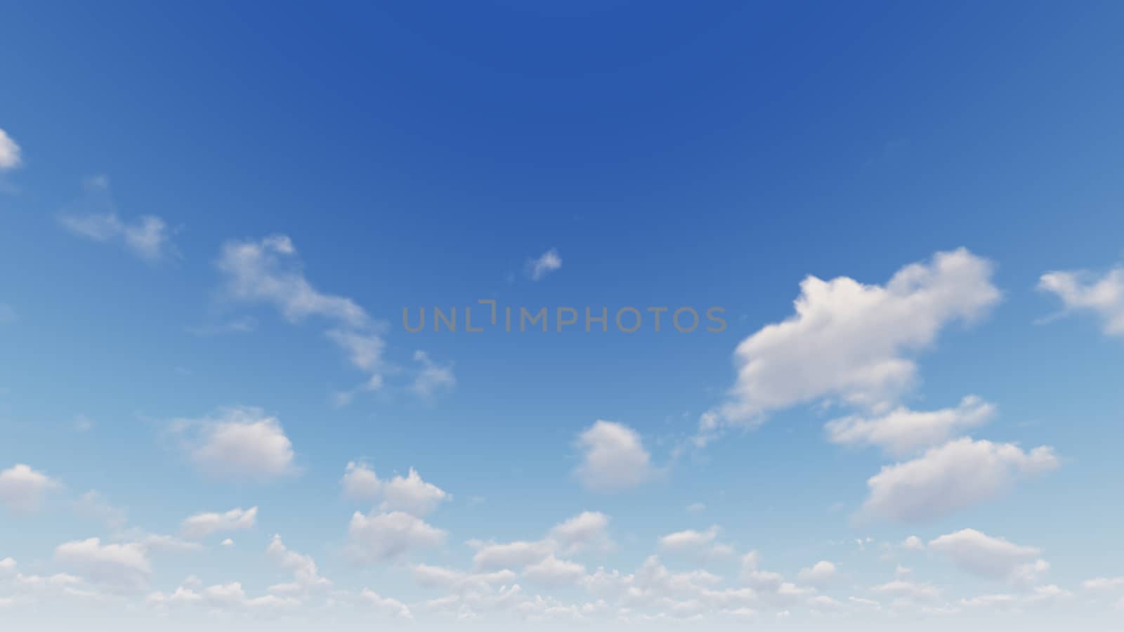 Cloudy blue sky abstract background, blue sky background with tiny clouds, 3d rendering

