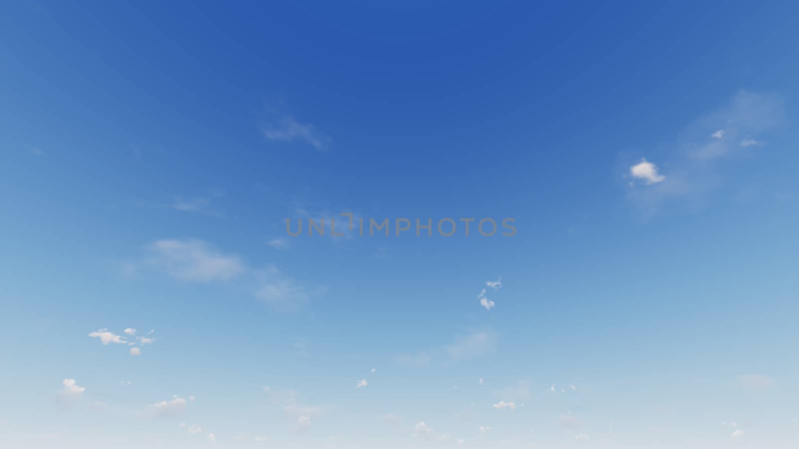 Cloudy blue sky abstract background, blue sky background with tiny clouds, 3d rendering

